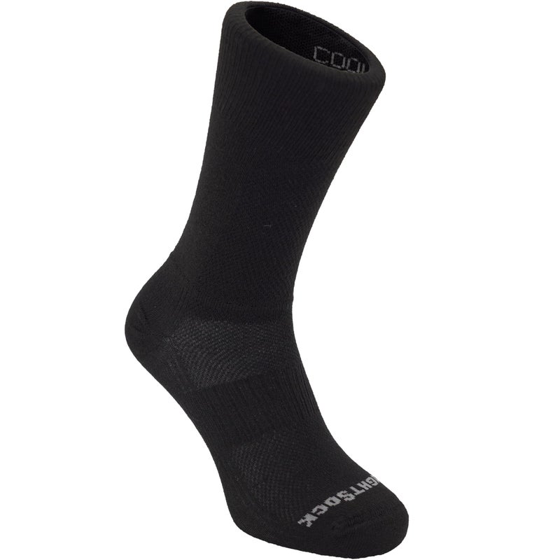 Wrightsock CoolMesh II Crew Running Socks for Men and Women â€“ Eco-Friendly and Anti Blister Socks with our Double Layer Design - American Made, No Blisters Guaranteed - Image 1
